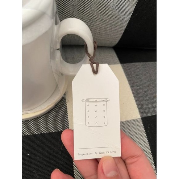 VHTF NWT Rae Dunn Studio Mug & Tea Infuser Set - Picture 3 of 5